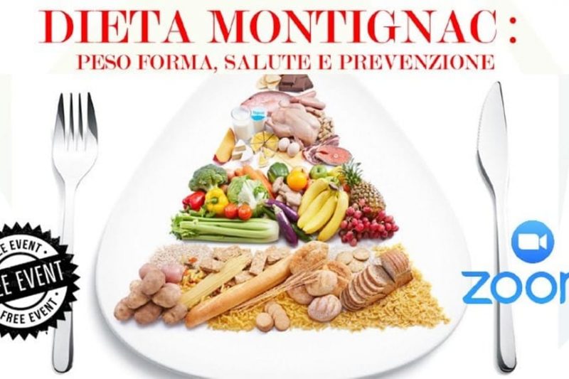 “Dieta Montignac: peso forma, salute e prevenzione”, un evento culturale, gratuito e aperto a tutta la cittadinanza