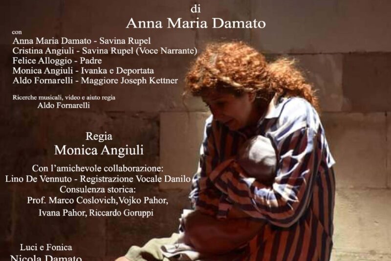 “SAVINA RUPEL – Madre a Ravensbrück”, in scena al Teatro Duse di Bari