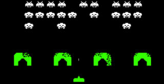 Space Invaders guerra